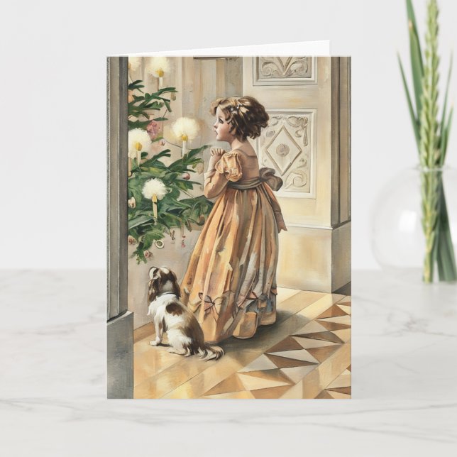 Tarjeta Festiva Navidades de Victoria (Anverso)