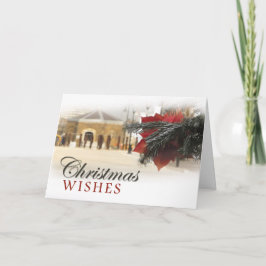 Tarjeta Festiva Navidades de Woolwich Riverside