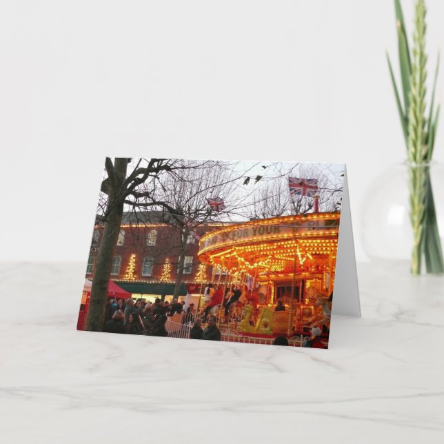 Tarjeta Festiva Navidades de York (Anverso)