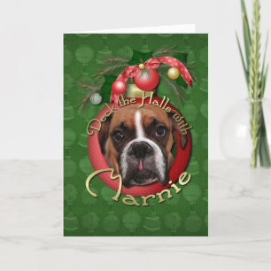 Tarjeta Festiva Navidades - Deck los pasillos con Marnie