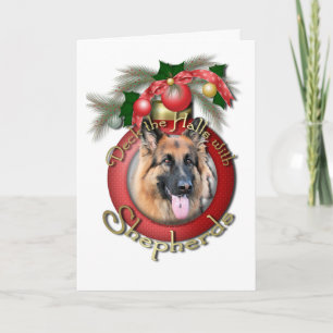 Tarjeta Festiva Navidades - Deck the Halls - Shepherds - Chance