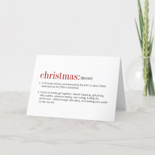 Tarjeta Festiva Navidades Definición plegada