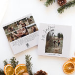Tarjeta Festiva Navidades del Boho Arch Beige Holly Jolly 7 Foto<br><div class="desc">Celebra la alegría de la temporada con esta boho arco beige holly jolly Navidades 7 foto tarjeta de vacaciones. El guión editable único y de moda crea un toque de encanto e individualidad. Su diseño sobrio y elegante en blanco y negro, con un marco clásico de arco bohemio, evoca un...</div>