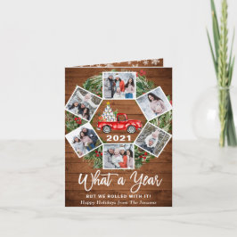 Tarjeta Festiva Navidades del Camión Rojo 6 FOTO