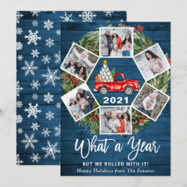 Tarjeta Festiva Navidades del Camión Rojo 6 FOTO