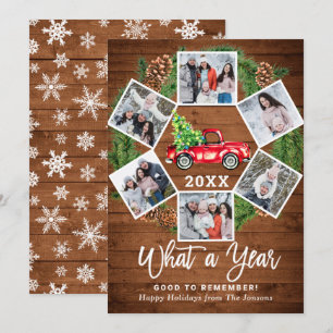 Tarjeta Festiva Navidades del Camión Rojo 6 FOTO
