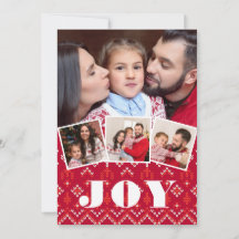 Navidades del Collage de fotos de Alegría de Relig