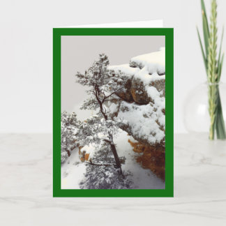 Tarjeta Festiva Navidades del Gran Cañón