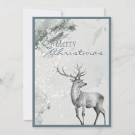 Tarjeta Festiva Navidades del guión de invierno de ferry Christmas