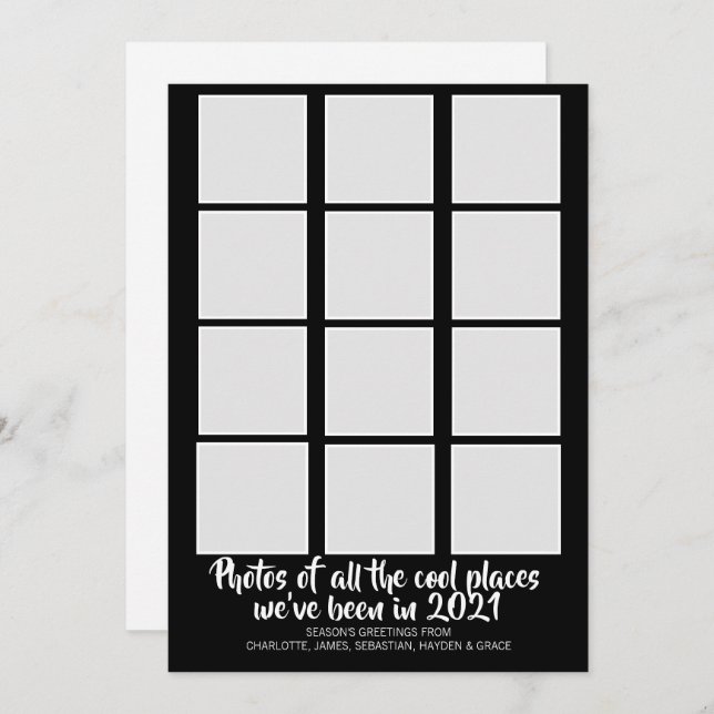 Tarjeta Festiva Navidades del Humor Corona Virus 2021 (Anverso / Reverso)