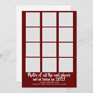 Tarjeta Festiva Navidades del Humor Corona Virus 2021