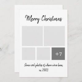 Tarjeta Festiva Navidades del Humor Corona Virus 2021