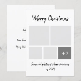 Tarjeta Festiva Navidades del Humor Corona Virus 2021