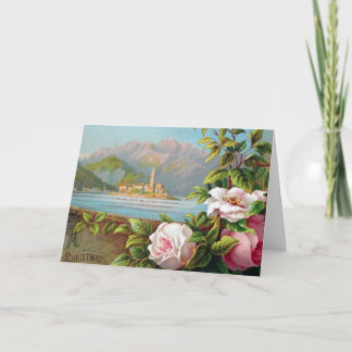 Tarjeta Festiva Navidades del lago Maggiore