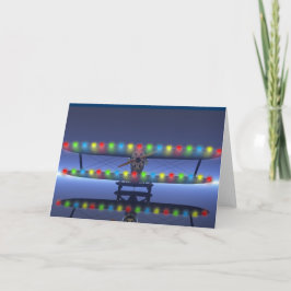 Tarjeta Festiva Navidades del piloto