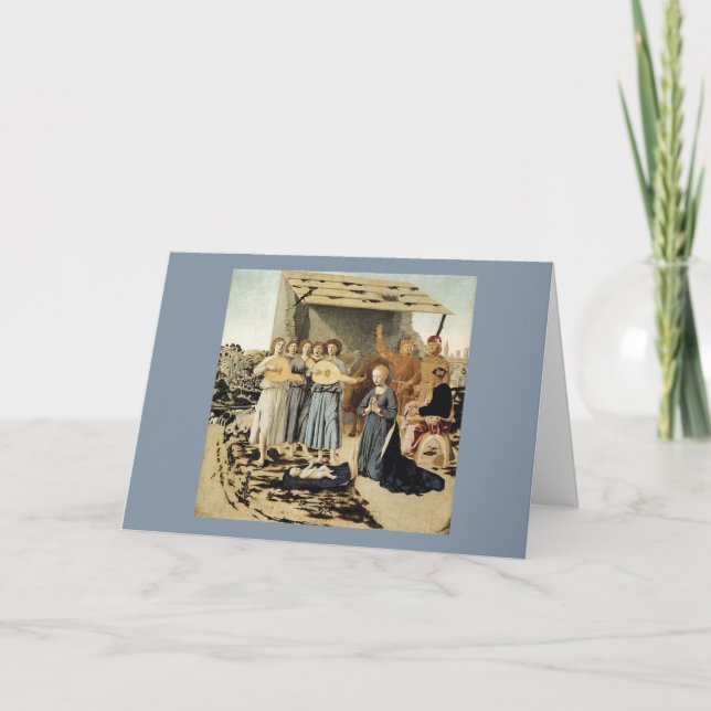 Tarjeta Festiva Navidades del Renacimiento (Anverso)
