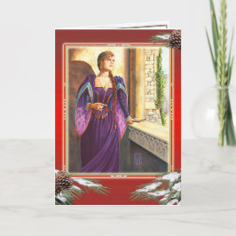 Tarjeta Festiva Navidades del Renacimiento