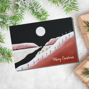 Tarjeta Festiva Navidades del Suroeste del Desierto