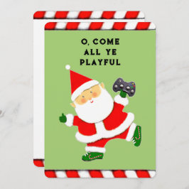 Tarjeta Festiva Navidades divertidos