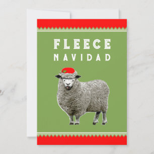 Tarjeta Festiva Navidades divertidos