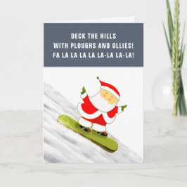 Tarjeta Festiva navidades divertidos