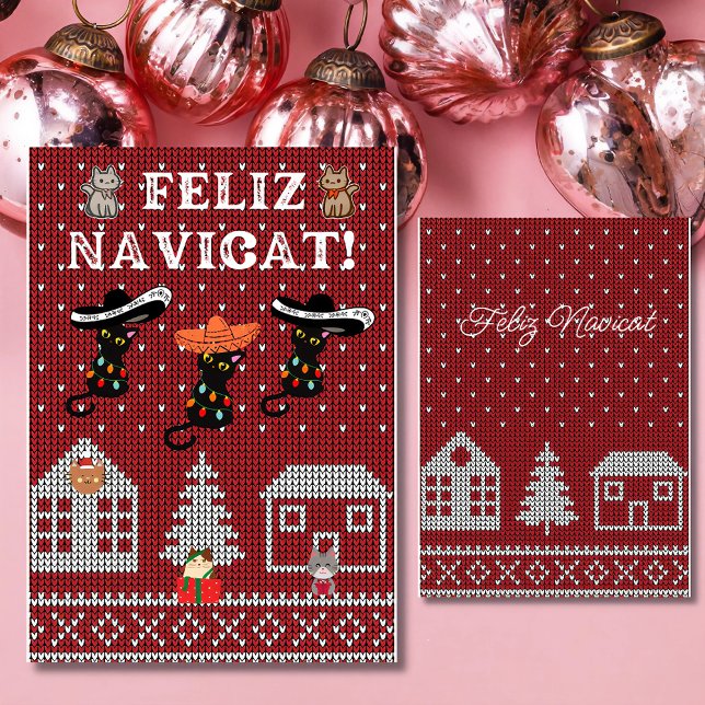 Tarjeta Festiva Navidades divertidos de peluche navideños (Subido por el creador)