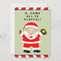 Navidades divertidos de Softball