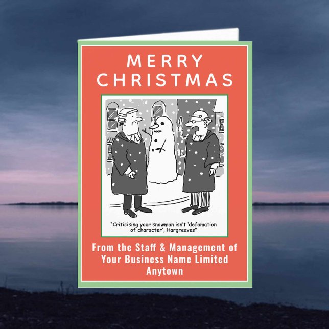 Tarjeta Festiva Navidades divertidos en temas jurídicos y jurídico (Subido por el creador)