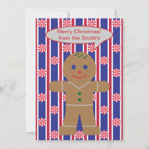 Navidades divertidos y amables Peppermint Gingerbr