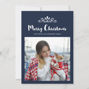 Tarjeta Festiva Navidades divertidos y festivos foto de Confetti