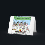 Tarjeta Festiva Navidades divertidos y regalos de Snowman Conventi<br><div class="desc">Estás viendo un regalo de Rick London personalizado, un té o un coleccionable titulado "Convención Snowman". Nos sentimos honrados de que nos hayas visitado. Aquí encontrará personalizados galardonados por el equipo de Personalizados de Londons Times, clasificados como el personalizado "1 offbeat" en Google desde 2005 Ofrecemos los más divertidos té...</div>