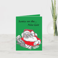 Navidades doblados del bosquejo de Santa Nick Sant