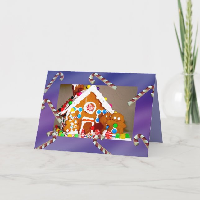 Tarjeta Festiva Navidades dulces (Anverso)