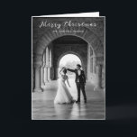 Tarjeta Festiva Navidades Elegantes de Fotografía Simple<br><div class="desc">Tarjeta de Navidades modernos que presenta un diseño simple con "Feliz Navidad" en un guión elegante sobre tu foto favorita.</div>