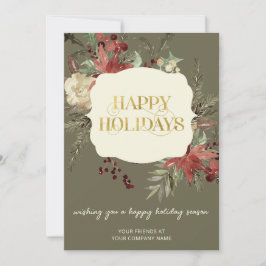 Tarjeta Festiva Navidades empresariales