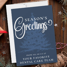 Tarjeta Festiva Navidades empresariales profesionales de la empres