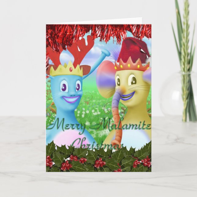 Tarjeta Festiva Navidades en Brimlest (Anverso)