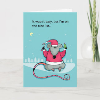 Tarjeta Festiva Navidades en la lista de Niza