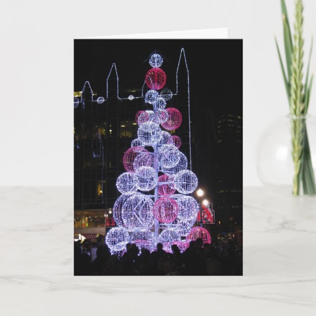 TARJETA FESTIVA NAVIDADES EN PITTSBURGH 2010 (Anverso)