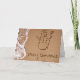 Tarjeta Festiva Navidades en verano