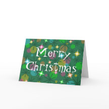 Navidades enciende el texto delantero de la tarjet