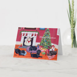 Tarjeta Festiva Navidades Eva Labradors