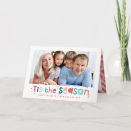 Tarjeta Festiva NAVIDADES FAMILIARES MODERNOS La diversión de la f