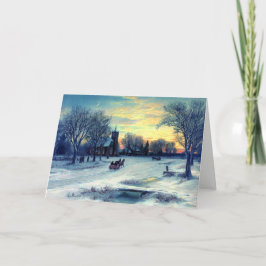 Tarjeta Festiva Navidades felices