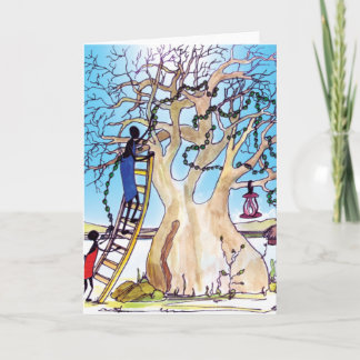 Tarjeta Festiva Navidades festivos