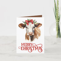 Navidades festivos cultivan vacas para agregar sen