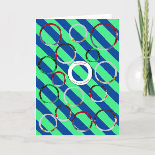 Tarjeta Festiva Navidades festivos de cuatro fotos 🎄 personalizad