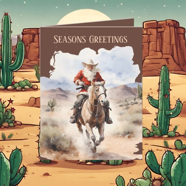 Tarjeta Festiva Navidades festivos de Santa Cruz Occidental añaden (Subido por el creador)