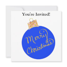 Navidades Fiesta Blue Ornament Ball