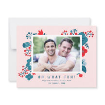 Navidades florales baratos escandinavos